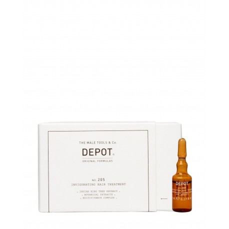 Depot 205 Invigorating Hair Treatment 10x5ml