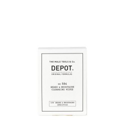 Depot 504 Beard & Moustache Cleasing Wipes