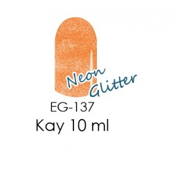 Easygel Fluo Glitter Kay 10ml Semipermanente