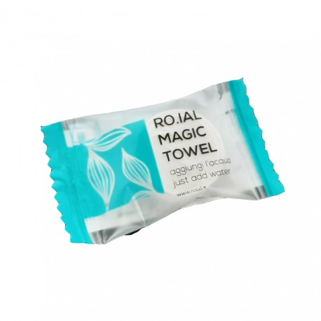 Magic Towel Roial Asciugamano Compresso 1pz